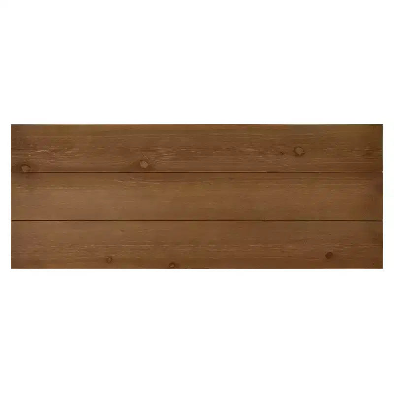 Panca rettangolare in legno Kate and Laurel Jeran, 36x14x20, marrone