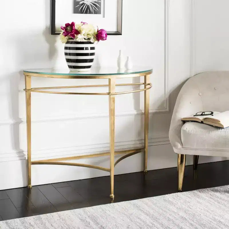 Tavolo consolle Baur - AMH8306A - Oro - Safavieh Couture