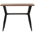 Andrew Console Table - CNS7002A - Brown/Black - Safavieh