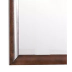 Passion Furniture Marilla Specchio da Comò Moderno Rettangolare con Cornice 35 x 39 pollici