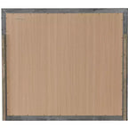 Passion Furniture Marilla Specchio da Comò Moderno Rettangolare con Cornice 35 x 39 pollici