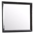 Passion Furniture Marilla Specchio da Comò Moderno Rettangolare con Cornice 35 x 39 pollici