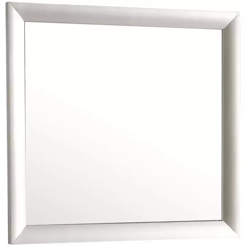 Passion Furniture Marilla Specchio da Comò Moderno Rettangolare con Cornice 35 x 39 pollici
