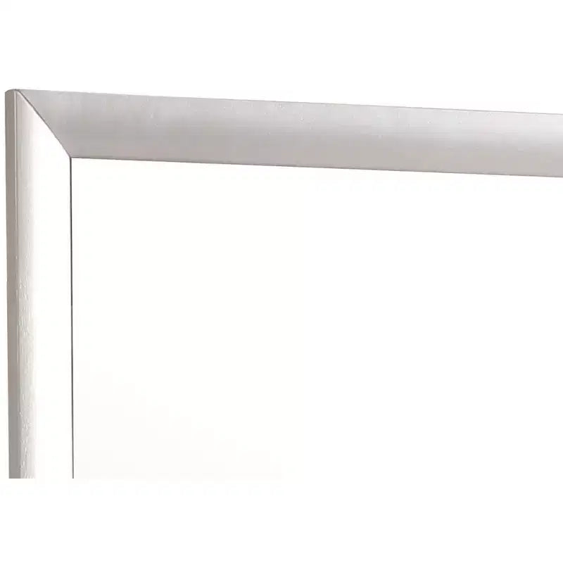 Passion Furniture Marilla Specchio da Comò Moderno Rettangolare con Cornice 35 x 39 pollici