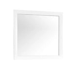 Passion Furniture Marilla Specchio da Comò Moderno Rettangolare con Cornice 35 x 39 pollici