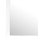 Passion Furniture Marilla Specchio da Comò Moderno Rettangolare con Cornice 35 x 39 pollici