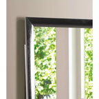 Passion Furniture Marilla Specchio da Comò Moderno Rettangolare con Cornice 35 x 39 pollici