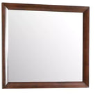 Passion Furniture Marilla Specchio da Comò Moderno Rettangolare con Cornice 35 x 39 pollici