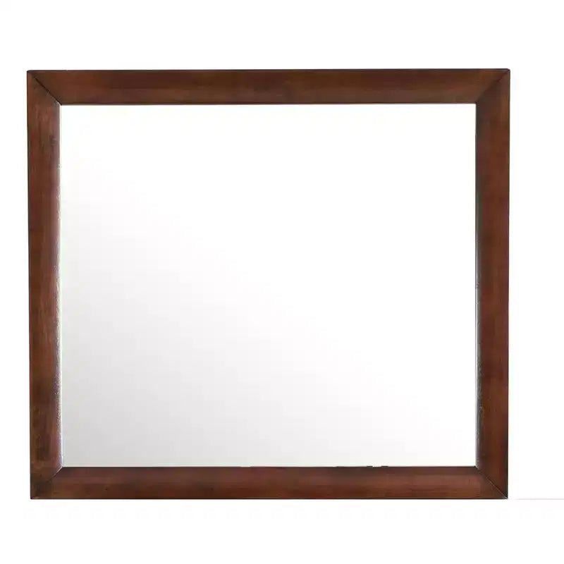 Passion Furniture Marilla Specchio da Comò Moderno Rettangolare con Cornice 35 x 39 pollici