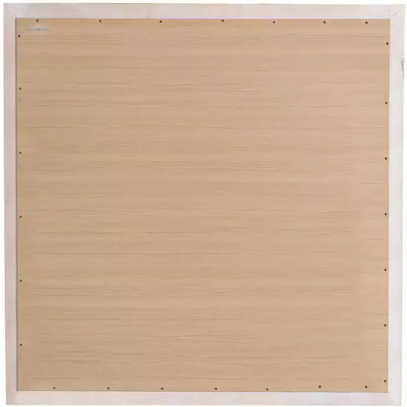 Passion Furniture Specchio da comò quadrato classico con cornice da 38 x 38 pollici