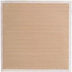 Passion Furniture Specchio da comò quadrato classico con cornice da 38 x 38 pollici