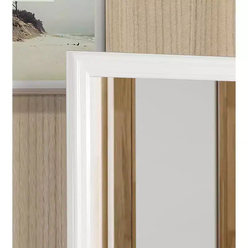 Passion Furniture Specchio da comò quadrato classico con cornice da 38 x 38 pollici