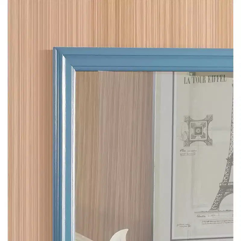 Passion Furniture Specchio da comò quadrato classico con cornice da 38 x 38 pollici