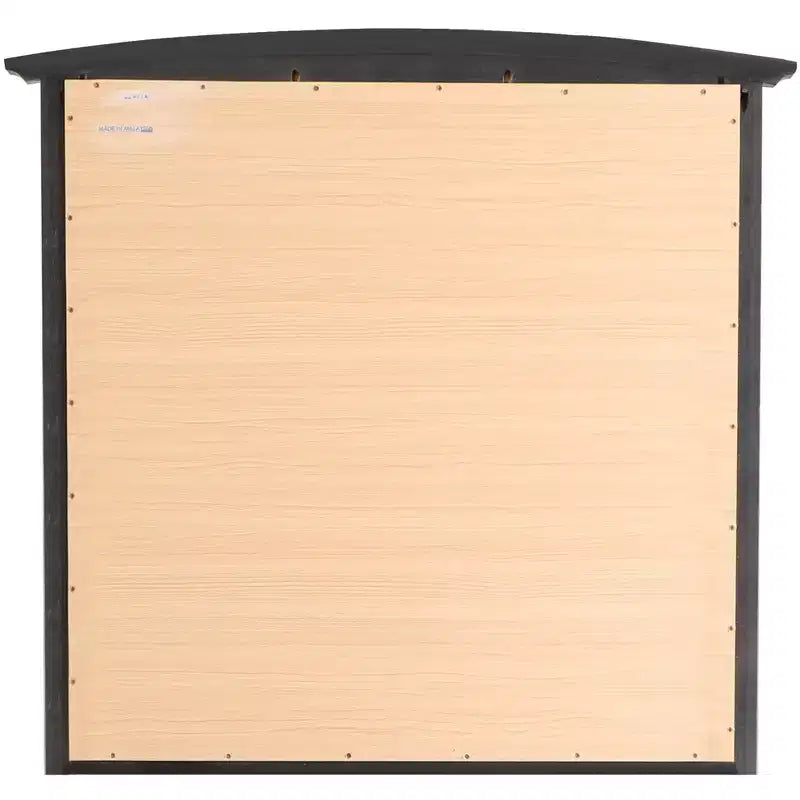 Passion Furniture Specchio da comò classico rettangolare con cornice, 94 x 89 cm