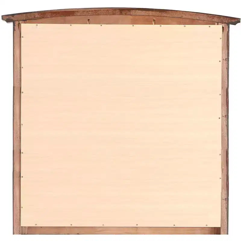 Passion Furniture Specchio da comò classico rettangolare con cornice, 94 x 89 cm
