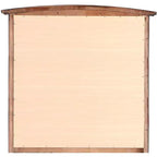 Passion Furniture Specchio da comò classico rettangolare con cornice, 94 x 89 cm