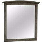 Passion Furniture Specchio da comò classico rettangolare con cornice, 94 x 89 cm