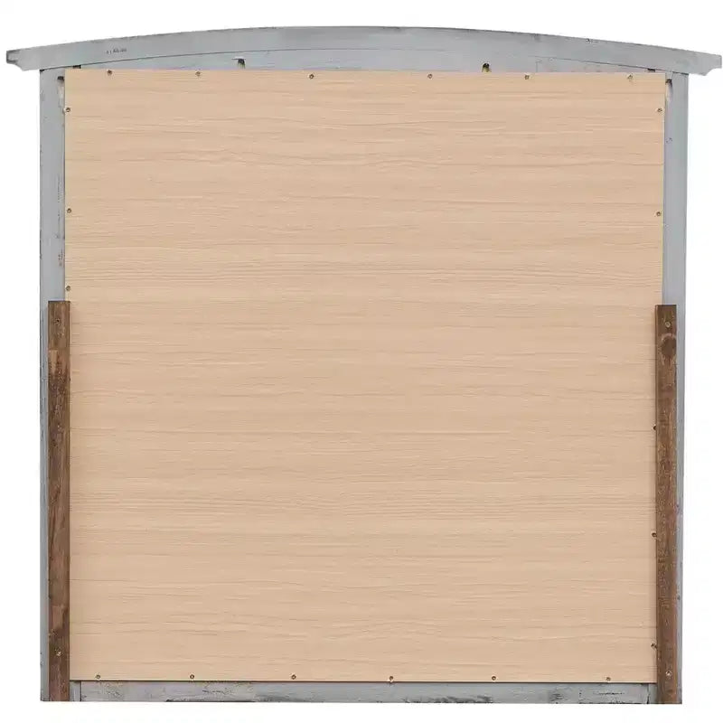 Passion Furniture Specchio da comò classico rettangolare con cornice, 94 x 89 cm