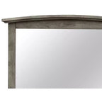 Passion Furniture Specchio da comò classico rettangolare con cornice, 94 x 89 cm