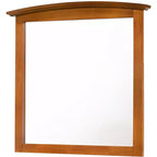 Passion Furniture Specchio da comò classico rettangolare con cornice, 94 x 89 cm