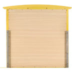 Passion Furniture Specchio da comò classico rettangolare con cornice, 94 x 89 cm