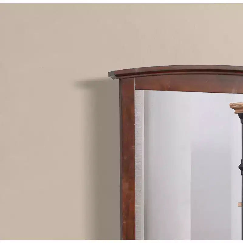 Passion Furniture Specchio da comò classico rettangolare con cornice, 94 x 89 cm