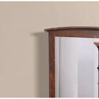 Passion Furniture Specchio da comò classico rettangolare con cornice, 94 x 89 cm