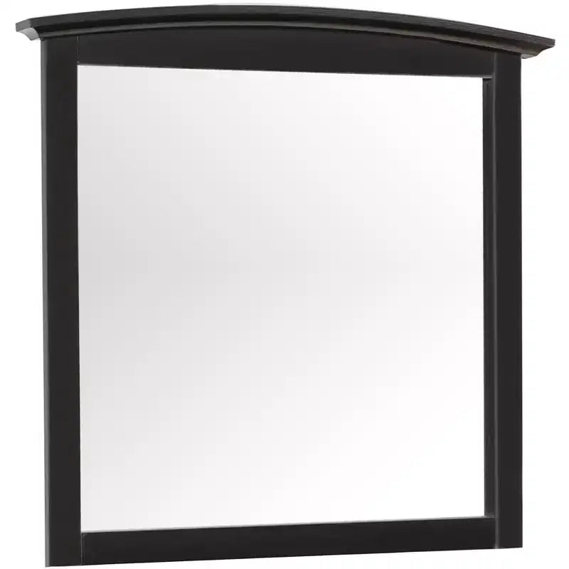 Passion Furniture Specchio da comò classico rettangolare con cornice, 94 x 89 cm