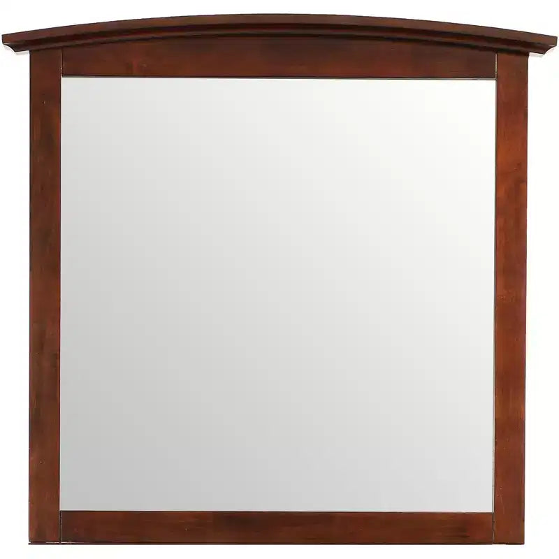 Passion Furniture Specchio da comò classico rettangolare con cornice, 94 x 89 cm