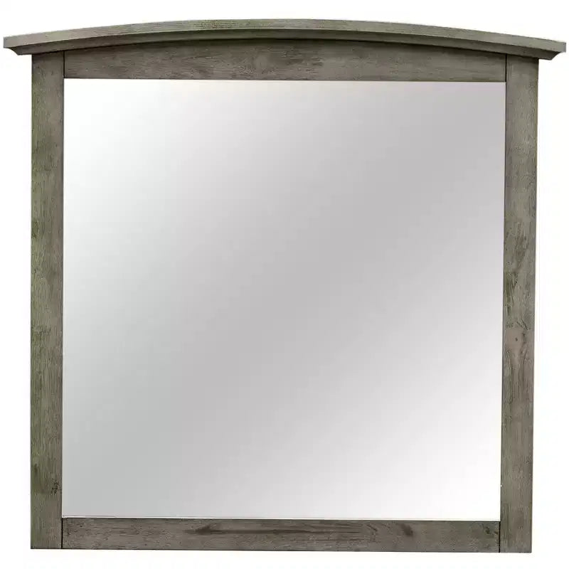 Passion Furniture Specchio da comò classico rettangolare con cornice, 94 x 89 cm