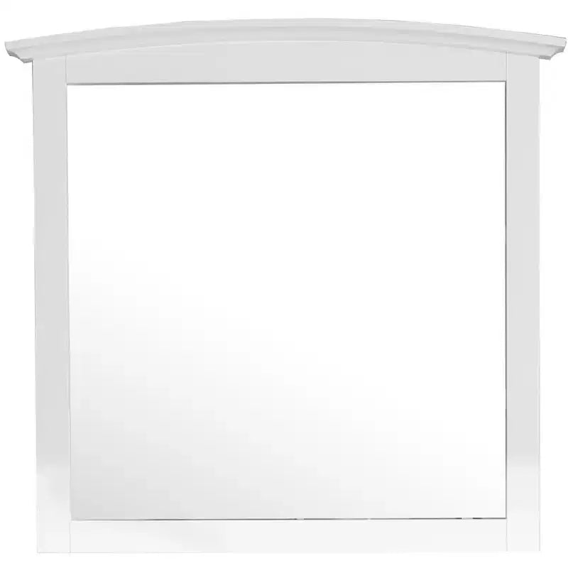 Passion Furniture Specchio da comò classico rettangolare con cornice, 94 x 89 cm