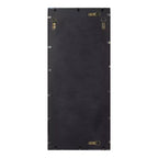Specchio decorativo rettangolare in metallo Kate and Laurel Bakersfield, 13x3, Nero