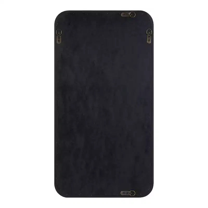 Specchio da parete Kate and Laurel Pao con cornice in legno, 17x32, Grigio