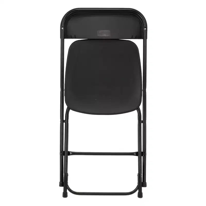 Sedia pieghevole in plastica Elama, 4 pezzi, bianca