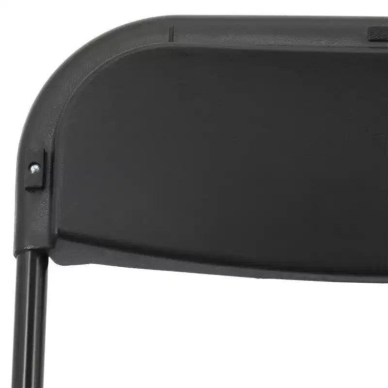 Sedia pieghevole in plastica Elama, 4 pezzi, bianca