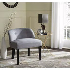 Sedia Vanity Bell - MCR4203 - Grigio Artico/Tortora - Safavieh Couture