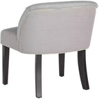 Sedia Vanity Bell - MCR4203 - Grigio Artico/Tortora - Safavieh Couture