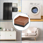 Unique Bargains Rialzi da Tavolo per Divano Letto a Blocco di Supporto Regolabile, 4 Pezzi