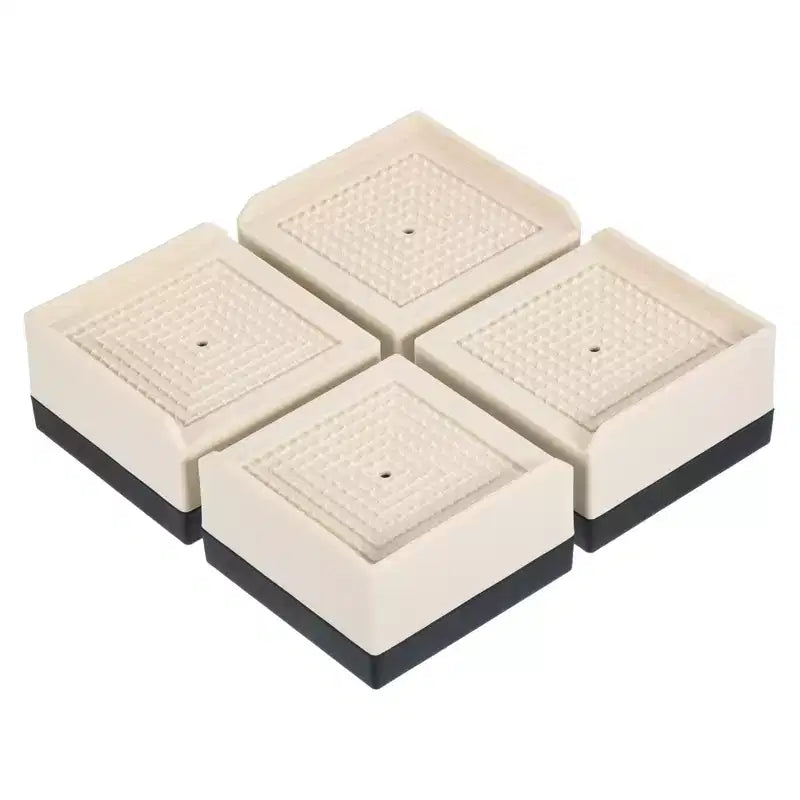 Unique Bargains Rialzi da Tavolo per Divano Letto a Blocco di Supporto Regolabile, 4 Pezzi