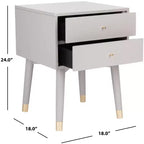 Comodino retrò Lyla - FOX6234 - Safavieh Couture