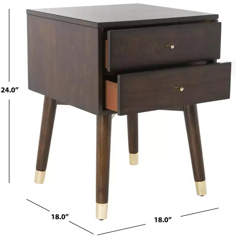 Comodino retrò Lyla - FOX6234 - Safavieh Couture