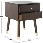 Comodino retrò Lyla - FOX6234 - Safavieh Couture
