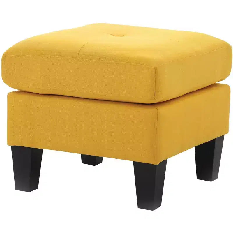 Poggiapiedi in poliestere Passion Furniture Newbury