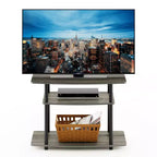 Furinno Mobile TV a 3 ripiani Console Tavolino Centro di Intrattenimento per TV fino a 32"