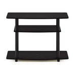 Furinno Mobile TV a 3 ripiani Console Tavolino Centro di Intrattenimento per TV fino a 32"