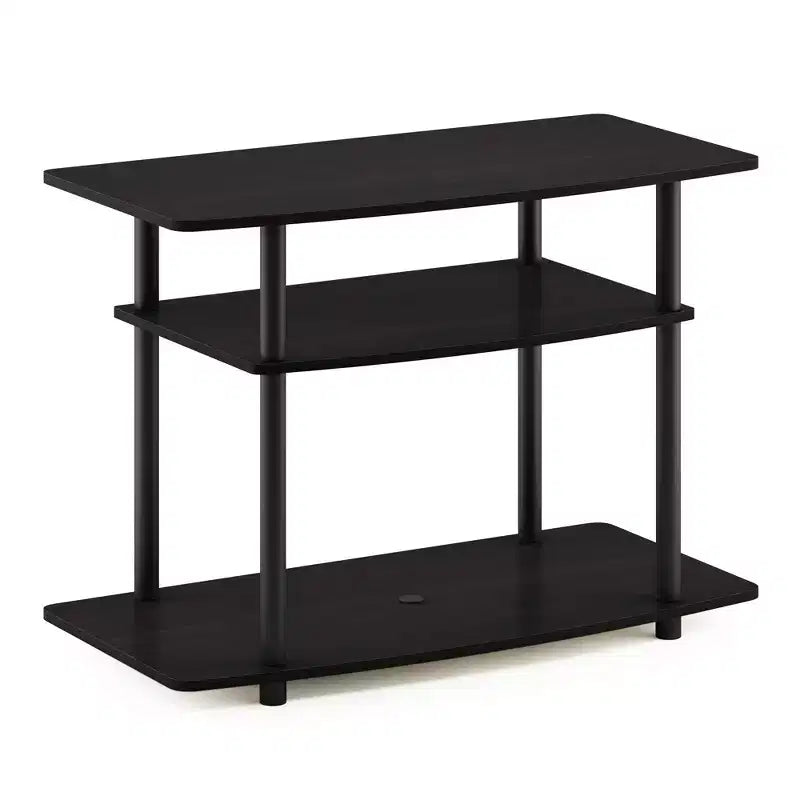 Furinno Mobile TV a 3 ripiani Console Tavolino Centro di Intrattenimento per TV fino a 32"