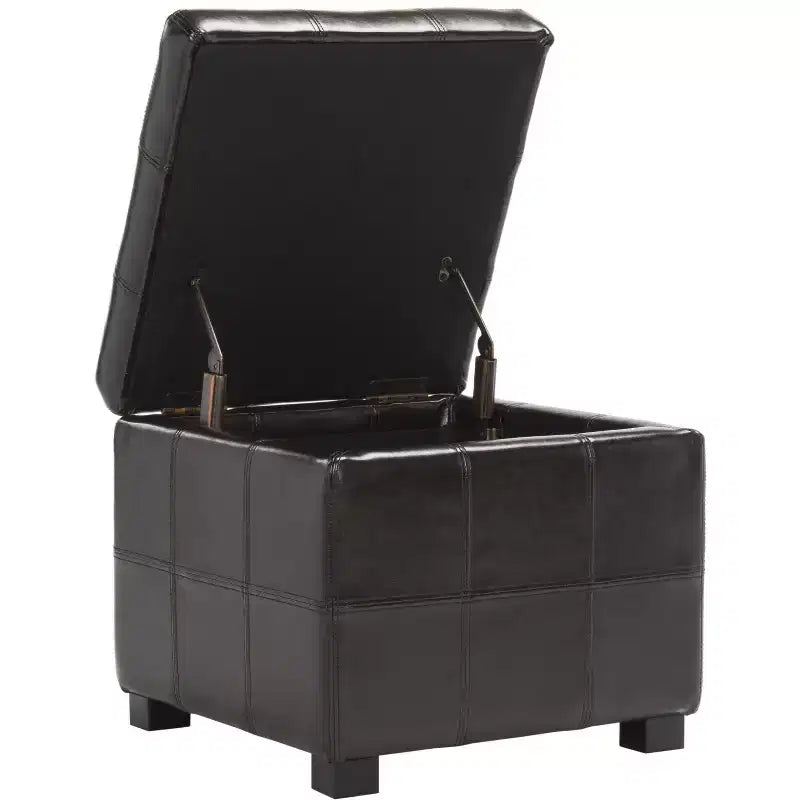 Pouf Contenitore Trapuntato Maiden Square - HUD8231 - Safavieh Couture