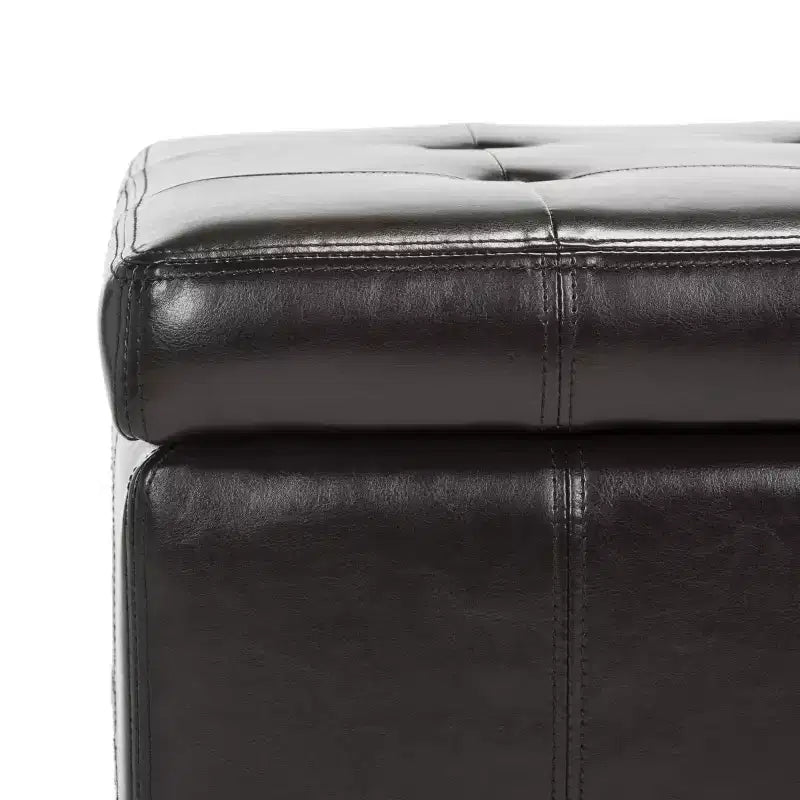 Pouf Contenitore Trapuntato Maiden Square - HUD8231 - Safavieh Couture