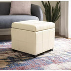 Pouf Contenitore Trapuntato Maiden Square - HUD8231 - Safavieh Couture