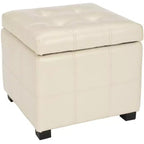Pouf Contenitore Trapuntato Maiden Square - HUD8231 - Safavieh Couture